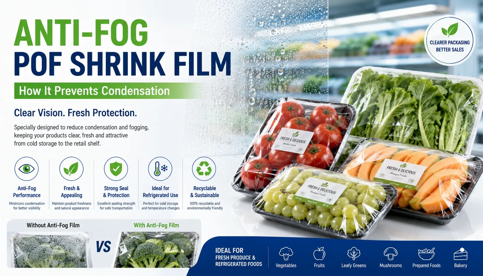 Printed POF Shrink Film: Custom Packaging Solutions