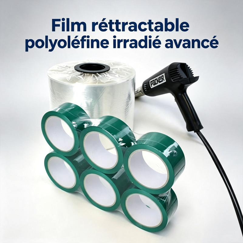 Film rétractable POF réticulé