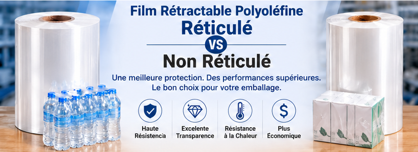 Film Rétractable POF Réticulé vs. Non Réticulé : Principales Différences